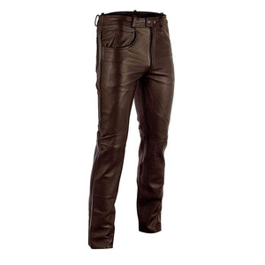 Pantalón de Cuero Casual Ligero Hecho a Medida con Precio de Mayoreo para Hombre, Logotipo Personalizado, Diseño Único, Pantalón Masculino Profesional de Alta Calidad - Product Image 2
