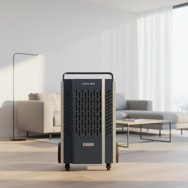 AOKOL 90L Dehumidifier Commercial Dehumidifier with Pump  Industrial Dehumidifier with Smart Wi-Fi Remote Control CE New Design
