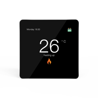 Suku cadang sistem lantai panas, termostat WiFi Smart Type Boiler atau pompa panas