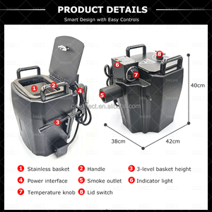 Salida de niebla más gruesa Humo pesado Máquina de mentira baja Extremadamente fácil de manejar 3500W Nebulizador de piso de alto rendimiento para pista de baile Boda - Product Image 6