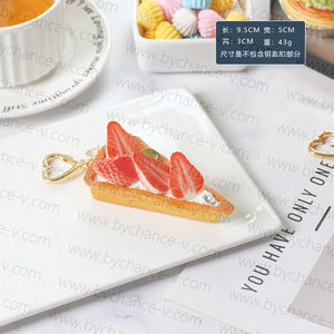 Ciondoli Realistici a Forma di Torta e Dessert, Charm di Moda Premium per Ragazze, Accessori per Creazione di Gioielli Fai-da-Te - Product Image 6
