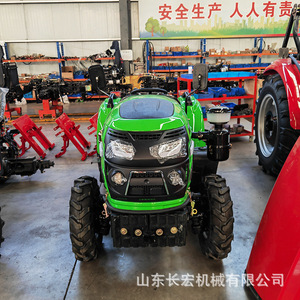 Tractor de ruedas 4x4 con motor diésel multifuncional para uso en huertos e invernaderos - Product Image 2