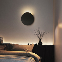 Applique murale moderne, couloir, chambre à coucher, salle de bain, Vanity, lampes de chevet, applique noire, lumières murales intérieures Led