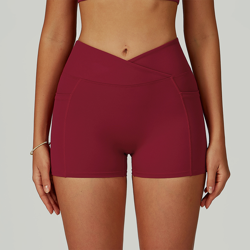 Short-Rouge foncé