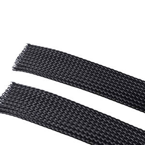 <span class=keywords><strong>Gaine</strong></span> tressée extensible noire en PET <span class=keywords><strong>pour</strong></span> l'organisation générale des câbles, tube de gestion des fils <span class=keywords><strong>pour</strong></span> PC - Product Image 6