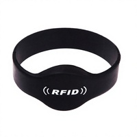 Bracelet en silicone NFC étanche Boye populaire, 13,56 MHz, puce RFID NTAG215, code QR écologique, paiement de membre, hôtel