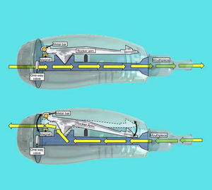 肺ポータブル呼吸運動器具医療呼吸筋トレーナーBigbreatheダブルアクションIMT/PEP - Product Image 4