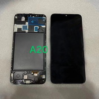 MOQ : 10 pièces en gros pour Samsung Galaxy 2019 A20 A205 /DS A205F A205FD Écran LCD tactile complet sans / avec cadre