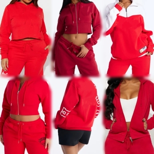 Women's Adult Autumn Casual Knitted Polyester/Cotton Sweatshirt Pullover Loose Fit Free Soft Warm Solid Color <b>Tops</b> Bulk Mix - Product Image 1