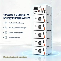 Nouveau Système de Stockage d'Énergie à Batterie au Lithium Haute Pression 2026 16S314AH Empilable pour Usage Domestique, Extérieur et Commercial (Sans Batterie)