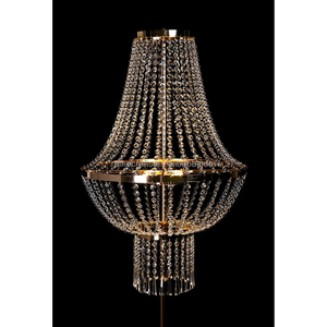Lampadari da <span class=keywords><strong>Tavolo</strong></span> Rotondi Altezza 110CM, Centrotavola Dorati per Matrimoni e Decorazioni per Feste - Product Image 4
