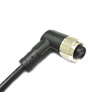 Benutzer definierte wasserdichte Kabel baugruppe IP67 M12 2 <span class=keywords><strong>3</strong></span> 4 5 6 8 12-polige Buchse Kabel leiste Right Angel Plug Geschirmtes Kabel IP67 - Product Image 5