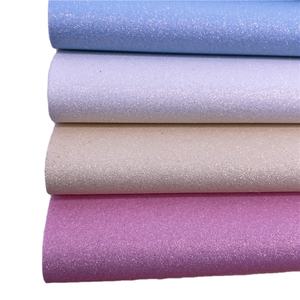 Tela de purpurina fina de cuero sintético con respaldo de <span class=keywords><strong>fieltro</strong></span> para zapatos Bolsas con lazos para el cabello - Product Image 2