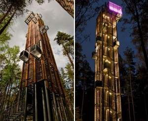 Hochwertiger selbst tragender Beobachtungs turm aus verzinktem Stahl Vorgefertigter aussichts turm für Telekommunikation zubehör - Product Image 6