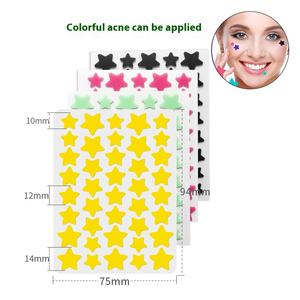 Stella colorata di bellezza angelo a base d'acqua Gel cerotto olio essenziale di isolamento Pus maschera di aspirazione Pus per la cura dell'acne - Product Image 1