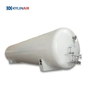 ISO Medical Thermal-Siphoning 5~250 m3 Cryogenic Liquid Vacuum Storage Tank for Liquid Oxygen/Nitrogen/Argon/LNG/CO2/Ethylene
