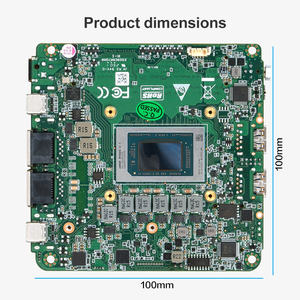 AMD AI 9 365 NUC <strong>Motherboard</strong> 2*Lan I226-V 2*DDR5 M.2 M-Key 2280 1*RS232 2*USB 2*HD 2*Type-C with AI 300 Series Processor - Product Image 5
