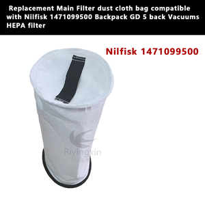 Sac filtre à poussière non tissé pour <span class=keywords><strong>aspirateur</strong></span> à dos <span class=keywords><strong>Nilfisk</strong></span> GD 5, pièce de rechange et accessoire pour <span class=keywords><strong>aspirateur</strong></span> 1471099500 - Product Image 3