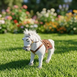 Peluche Cavallo Super Morbido di Alta Qualità all'Ingrosso con Imbottitura in Cotone PP, Durevole e Sicuro per Bambini, Ottimo per Regali - Product Image 4
