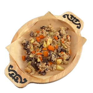 Bandeja de madera para barbacoa al aire libre, bandeja para asar carne, bandeja de madera maciza para asar cordero entero, plato de carne kazajo - Product Image 4