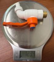 Robinet d'eau en plastique PP à ouverture rapide KT-Wholesale, filetage mâle en laiton 1/2 pouce, pour usage domestique, buanderie, extérieur et jardin