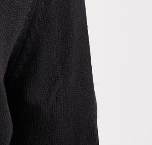 Pull en maille à col zippé 1/4 <span class=keywords><strong>Brave</strong></span> <span class=keywords><strong>Soul</strong></span> 100% coton anti-plis ODM pour l'hiver, noir - Product Image 6