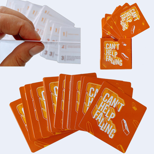 Il <span class=keywords><strong>gioco</strong></span> <span class=keywords><strong>di</strong></span> <span class=keywords><strong>carte</strong></span> con domande per adulti <span class=keywords><strong>di</strong></span> alta qualità personalizzato non può aiutare le <span class=keywords><strong>carte</strong></span> da <span class=keywords><strong>gioco</strong></span> che cadono 52 <span class=keywords><strong>carte</strong></span> da <span class=keywords><strong>gioco</strong></span> - Product Image 1