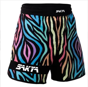 Custom Sublimation Boxing Shorts Muay Thai Sports Fight Shorts Men MMA Shorts