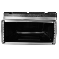 17 ''Mixer Rack Case ABS Matière plastique AMP Case Durable Custom