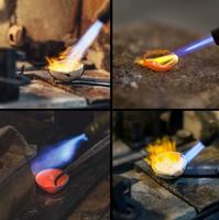 Torche de soudage à la flamme d'hydrogène, soudeuse oxyhydrogène pour le brasage de tubes en cuivre de compresseur de climatisation