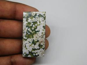 Precio al por mayor 100% Natural Ocean Jasper Loose Genuine Calibrated Gemstone Jasper Cabochon Healing Gemstone Gems de alta calidad - Product Image 5