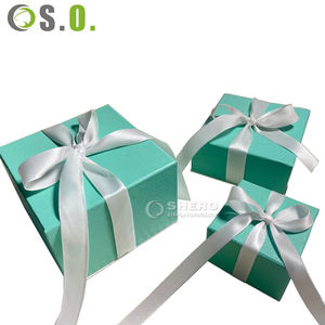 Caja de Papel para Joyería de Diseño Premium, Caja de Papel de Alta Calidad para Pulseras y Collares, Caja de Papel Personalizada para Juegos de Joyería con Lazo - Product Image 6