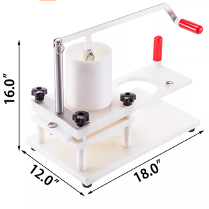 Machine à faire des tourtes à la <span class=keywords><strong>viande</strong></span> et des hamburgers manuelle, marque JUNLAN, garantie 1 an, facile à utiliser - Product Image 1