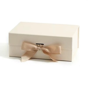 Caja de Papel Plegable Reciclable con Logotipo Personalizado, Caja Magnética para Joyería, Embalaje de Cosméticos, Regalo - Product Image 1