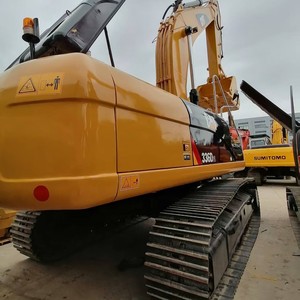 Excavatrice Caterpillar 336D2L d'occasion, modèle 2020, faible nombre d'heures de travail, peinture d'origine, état propre, moteur puissant, boîte de vitesses - Product Image 2