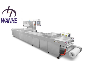 Wanhe DZL-420 điện <span class=keywords><strong>thermoforming</strong></span> máy đóng gói chân không cho thực phẩm tự động ngày mabroom khadi sajee dabbas hàng hóa - Product Image 2