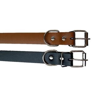 Venta al por mayor del fabricante de café negro ajustable perro <span class=keywords><strong>collar</strong></span> de cuero - Product Image 4