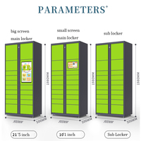 Casier intelligent haut de gamme pour colis, extérieur, étanche, pour appartement, livraison express, armoire de livraison automatisée