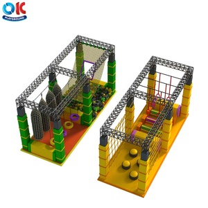 OK parque infantil, campo de obstáculos americano para niños, equipo <span class=keywords><strong>Ninja</strong></span> <span class=keywords><strong>Warrior</strong></span> a la venta - Product Image 2
