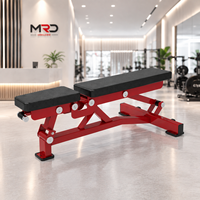 Banc de musculation réglable (plat, incliné, décliné) pour la musculation et le fitness en salle de sport
