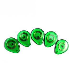 Etiqueta de llavero RFID NFC transparente de resina epoxi impermeable para control de acceso - Product Image 4