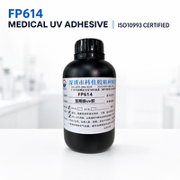 3311 KEJIA FP614 Adhésif UV de qualité médicale, acrylique, haute résistance, durcissement rapide, ISO10993 RoHS REACH, pour cathéters