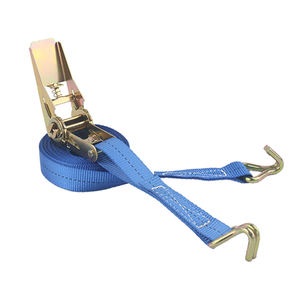 Paquete de 4 Correas de Amarre con Trinquete de Poliéster de 1 Pulgada, Caja de Color, Control de Carga, Resistencia a la Rotura de 1000 kg - Product Image 3