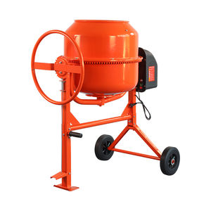 Mesin Pengaduk Beton Portabel 140L Pengaduk Semen Vertikal Kecil - Product Image 5