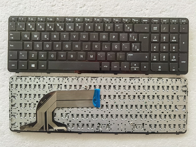 Notebook Keyboard for HP for Pavilion 15-E 15T-E 15Z-E 15-N 15T-N 15Z-N Series Black WITH FRAME