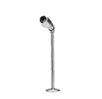 Projecteurs LED sur rail en aluminium rétractables 1W modernes pour bijouteries et galeries d'art