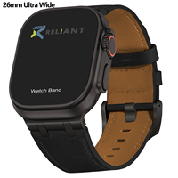 Ultra Wide 26mm New Man Premium Vintage Correa de reloj de cuero genuino para Apple Watch Ultra 49mm (WB1015T)