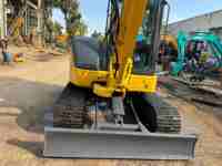 Mini-excavatrice Komatsu PC40MR d'occasion de 4 tonnes, inspectée par SGS, fabriquée au Japon, faible nombre d'heures, compacte, sur chenilles, diesel, hydraulique, testée avant expédition