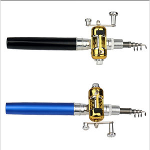 TAKEDO Wholesale MY01A Mini <strong>Fishing</strong> <strong>Rod</strong> <strong>Pen</strong> Style Outdoor Portability Scalable Ice <strong>Fishing</strong> <strong>Rod</strong> Suit Telescopic <strong>Fishing</strong> <strong>Rod</strong> - Product Image 2