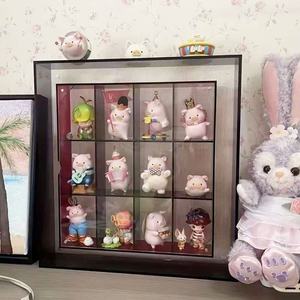 Acrylique <span class=keywords><strong>transparent</strong></span> moderne multi-usage pour le rangement et l'exposition de jouets, boîte avec couvercle, organisateur empilable, <span class=keywords><strong>cadre</strong></span>, support, magasin de détail, collection - Product Image 3